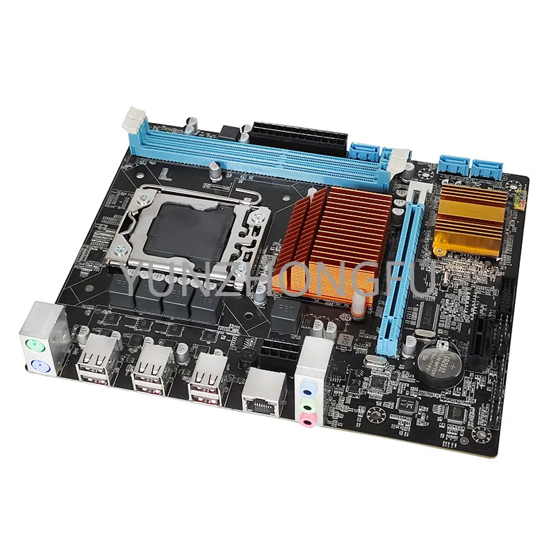 

The new X58 motherboard 1366 motherboard supports server memory