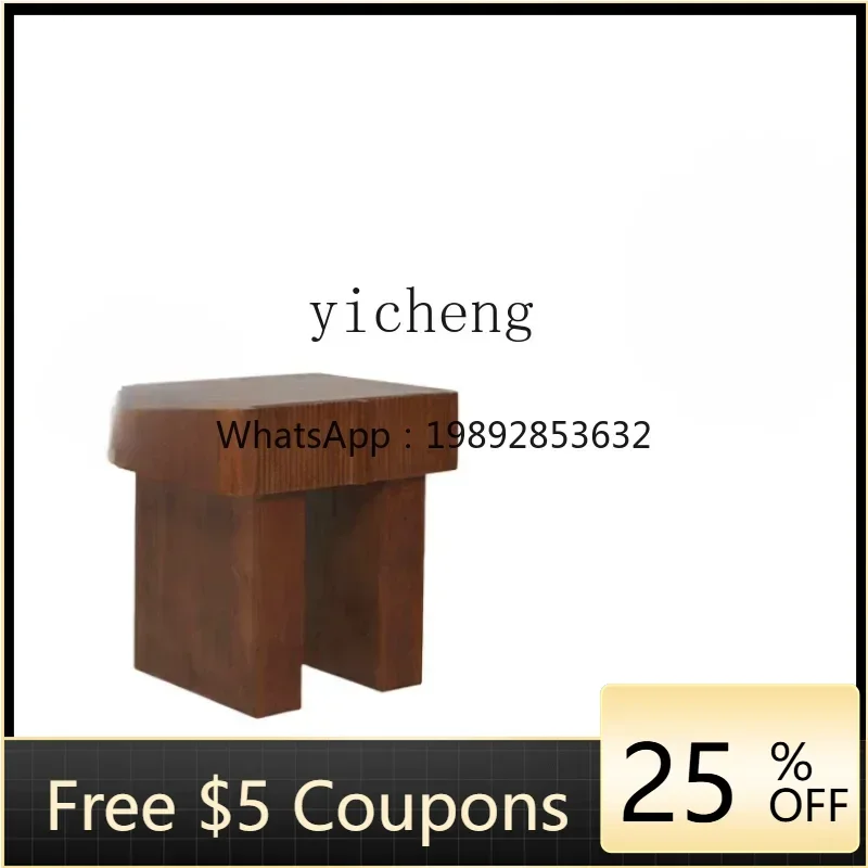 Nachttisch Retro Moru Beistelltisch Massivholz Stiller kreativer Schrank