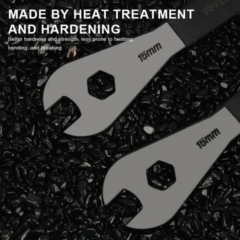 RIDERACE Cykelpedalnyckel 15mm Hållbar För MTB Mountainbike Nav Installera Borttagare Borttagningsnyckel Landsvägscykling Reparationsverktyg 6 best sales pedalverktyg - №5