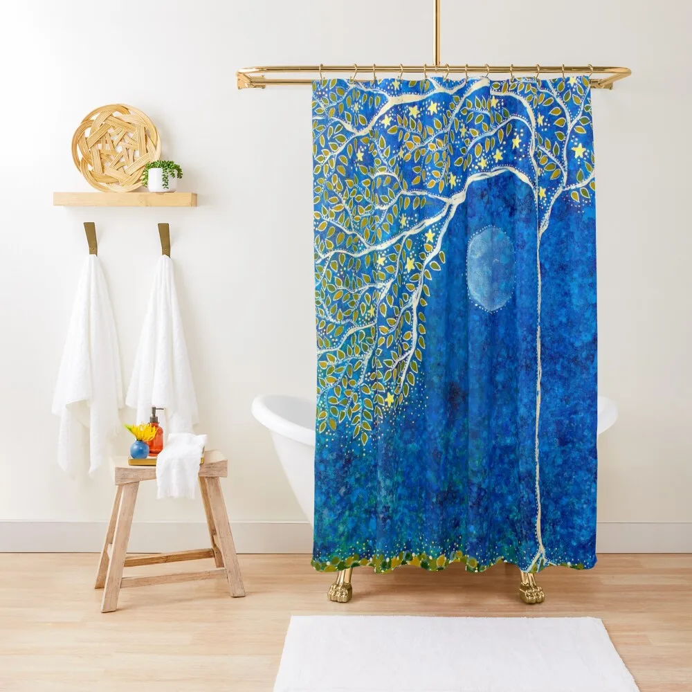 

Peaceful Branches Shower Curtain Bathroom Fabric Bathroom Box For Bathroom Shower Curtain