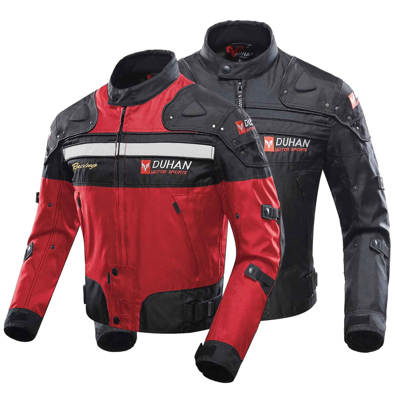 Men's Motorcycle Riding Jacket Winter Warm And Windproof Riding Jacket Off-road Motorcycle Racing Anti Drop Waterproof Jacket