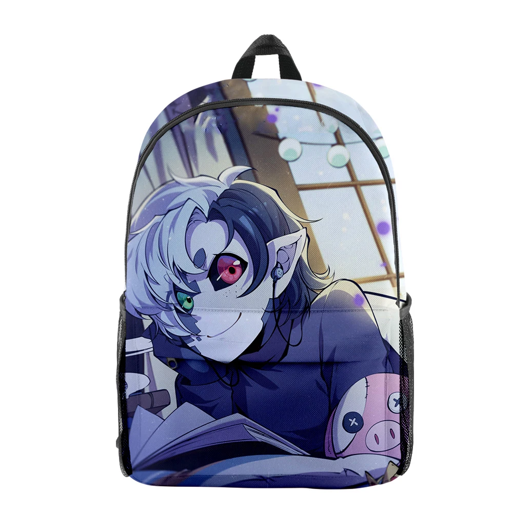 

Harajuku Popular Funny Ranboo pupil Bookbag Notebook Backpacks 3D Print Oxford Waterproof Boys/Girls Travel Backpacks