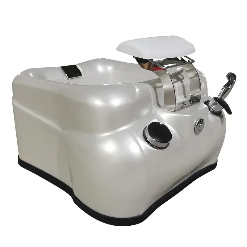 Thickened footbath acrylic footbath footbath massage pedicure shop with colorful lights surfing multifunction.