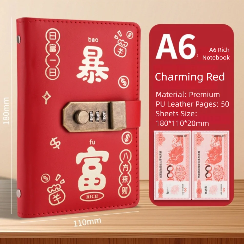 100 Envelopes Money Saving Challeng Couple Saving Money Notebook With Password Lock Savings Binder Reusable Challenges Book