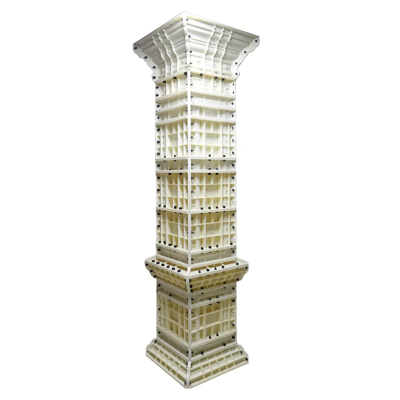 Roman Column Mold Villa Mold, Square Gate Chinese Column, Decorative Model Cement Building Formwork