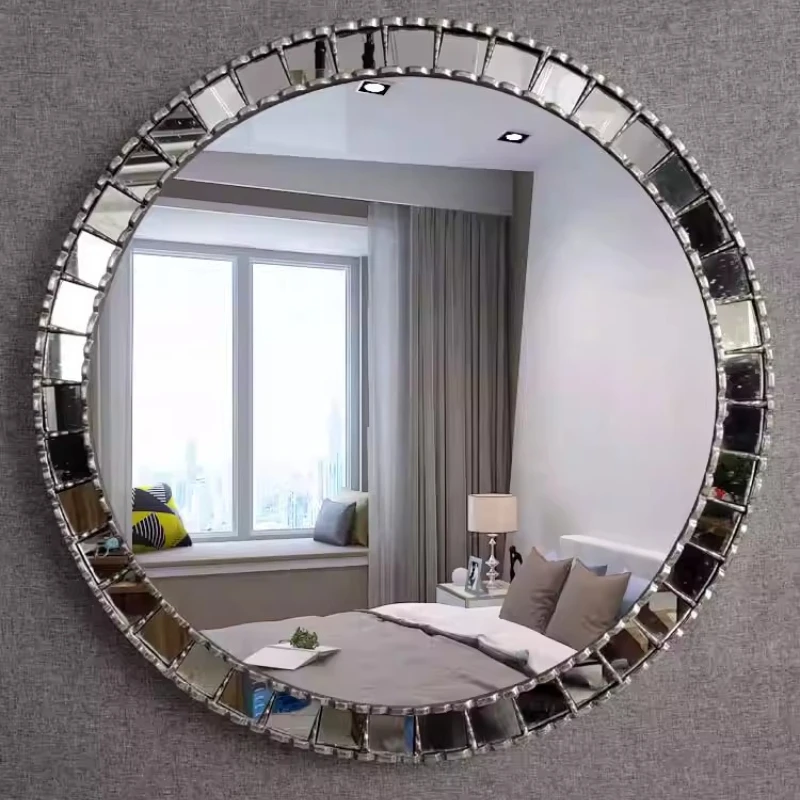 Light Luxury Bedside Decorative Mirrors Economic Exquisite Decorative Mirrors Originality Dekoration Zimmer Room Decorations