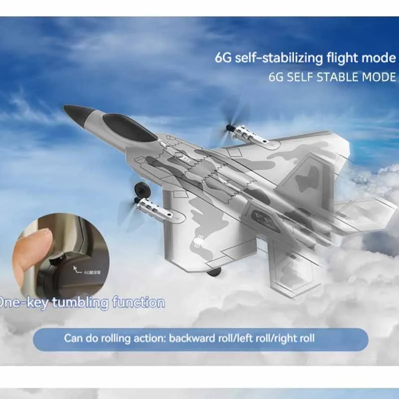 3d Aerobatic Vliegtuig 2.4G Vierkanaals Rc Vliegtuig Gevechtsvliegtuig Vaste Vleugel Zweefvliegtuig Model Afstandsbediening Vliegtuig