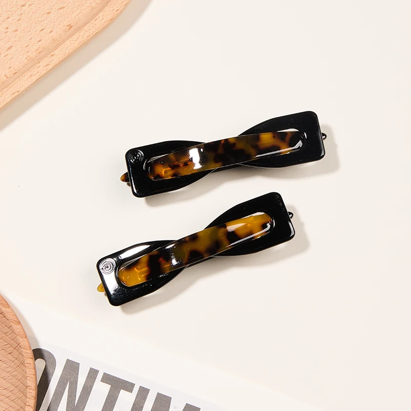 Vintage Floral Print Hair Clip Women Retro Baroque Hair Claw Clips Elegant Girls Hair Accessories бант для волос