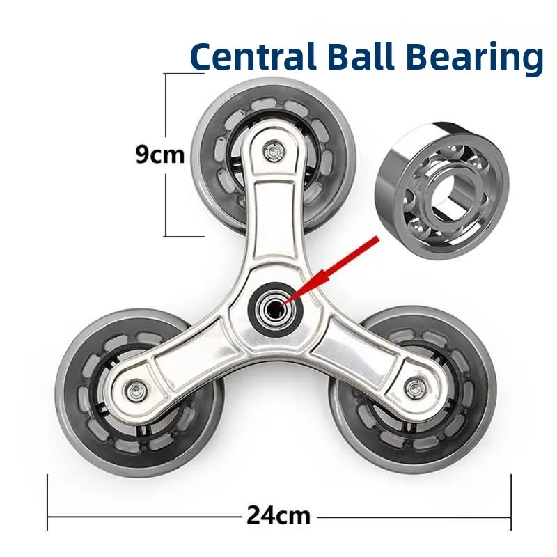heavy-duty-hand-push-cart-stair-climbing-wheel-large-size-portability-buying-goods-pulling-car-stainless-steel-material