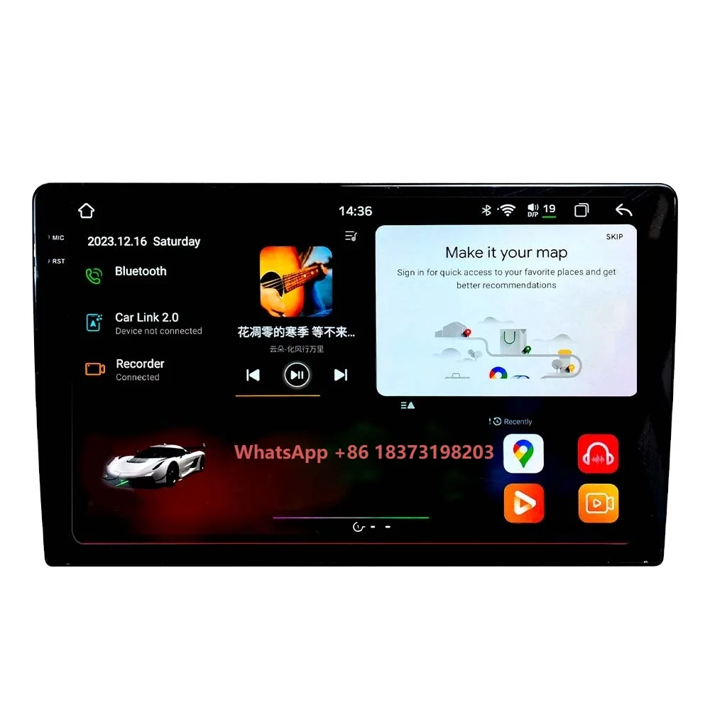 

Android 9/10 Inch Car Universal Radio 7870 Qled 2K Multimedia Player Gps Navigation Touch Screen Carplay 12+256gb Stereo