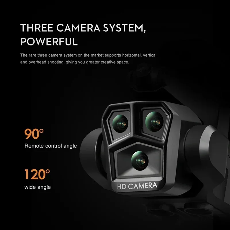 Per Xiaomi K10Max Drone 8K Professional Three Camera Brushless Motor Drone di posizionamento del flusso ottico per giocattoli per adulti e bambini