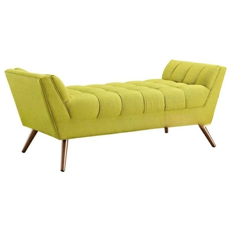 American vintage fabric upholstery bed stool custom furniture rest bench clothing store sofa bench shoe changing stool