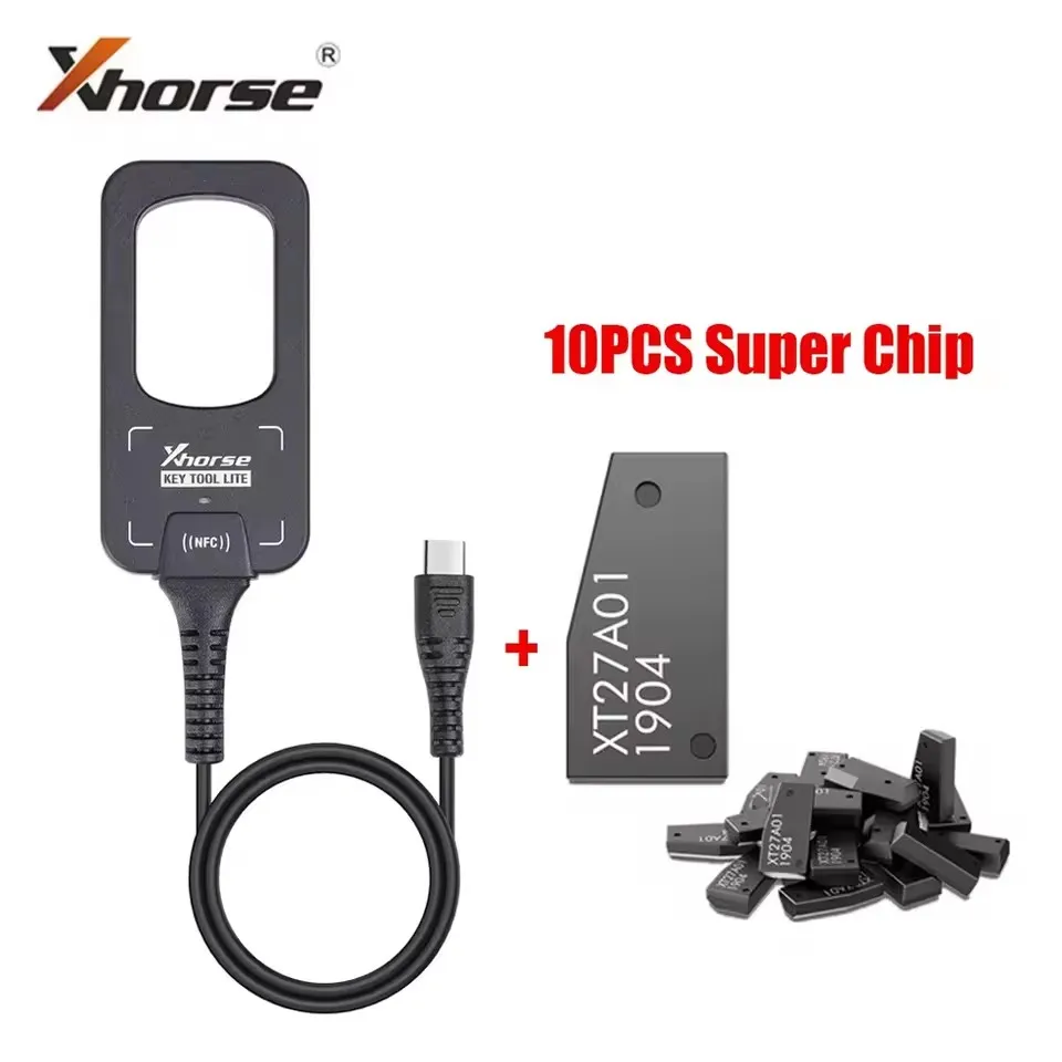 Xhorse VVDI Bee Key Tool 10pcs super chip XKB501EN 6PCS Lite Support Android with super chip XT27 Type C Wired Remotes