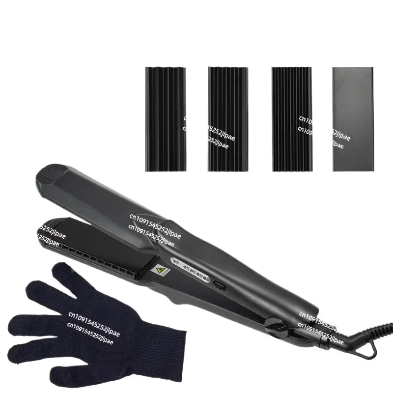 Hair Straightener Splint Wet and Dry Quick Hot Bangs Straightener Splint Big Wave Barber Shop Professional Hair Straightener