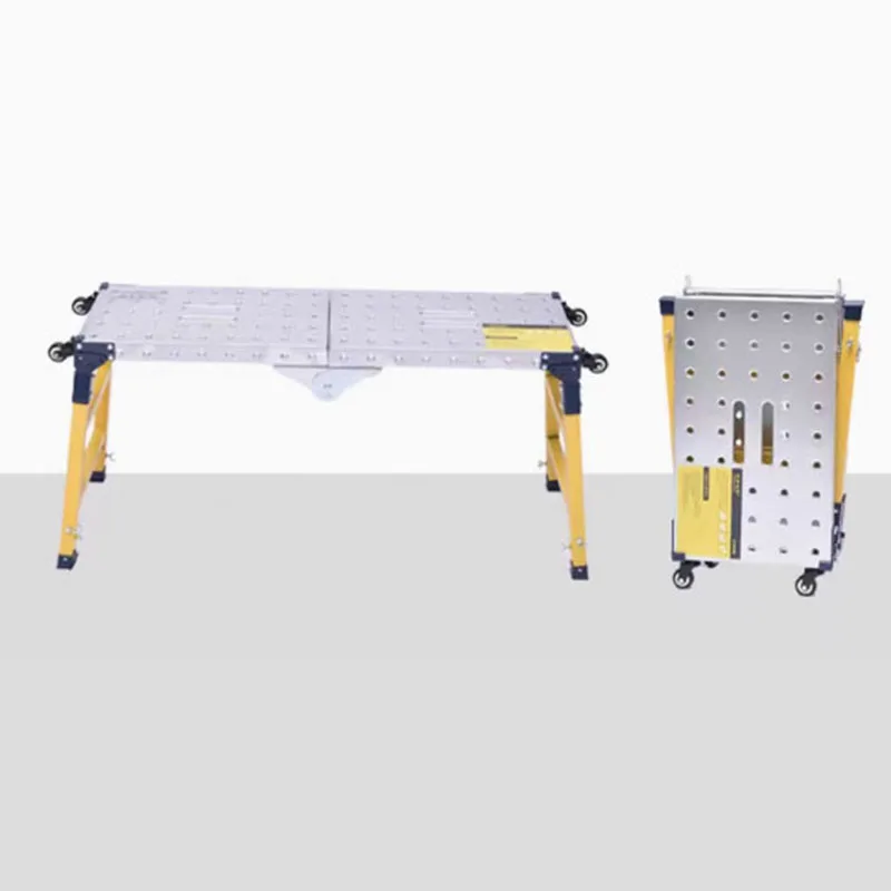 Folding integrated lifting thickening Horse stool for putty scraping/painting/decoration/ horse stool engineering ladder scaffol
