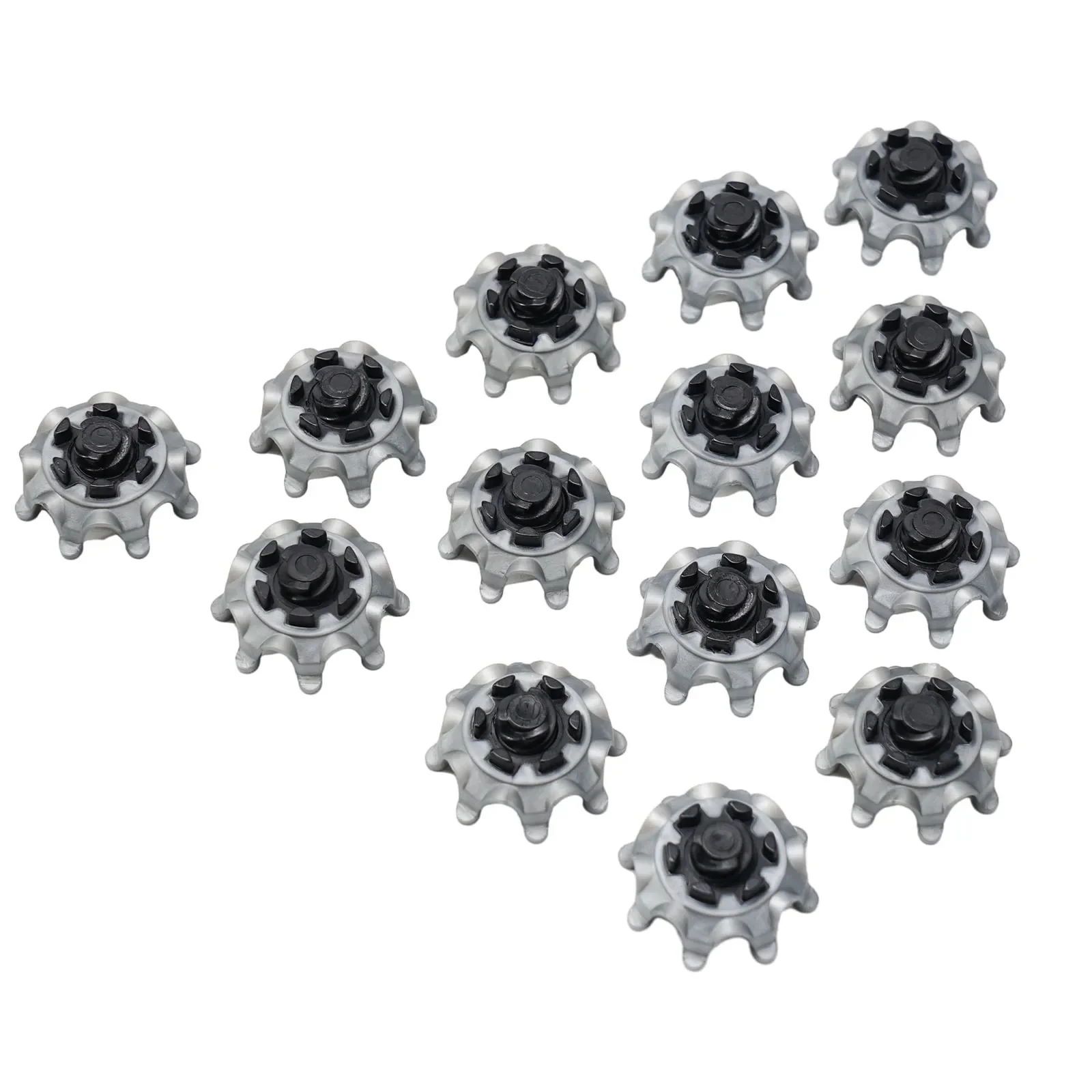 14/28 PCS Golfs Metal Stud Screw In Golfs Spikes Replacement Metal Thread Golfs Shoe Spikes Replacement Easy To Install Cleats