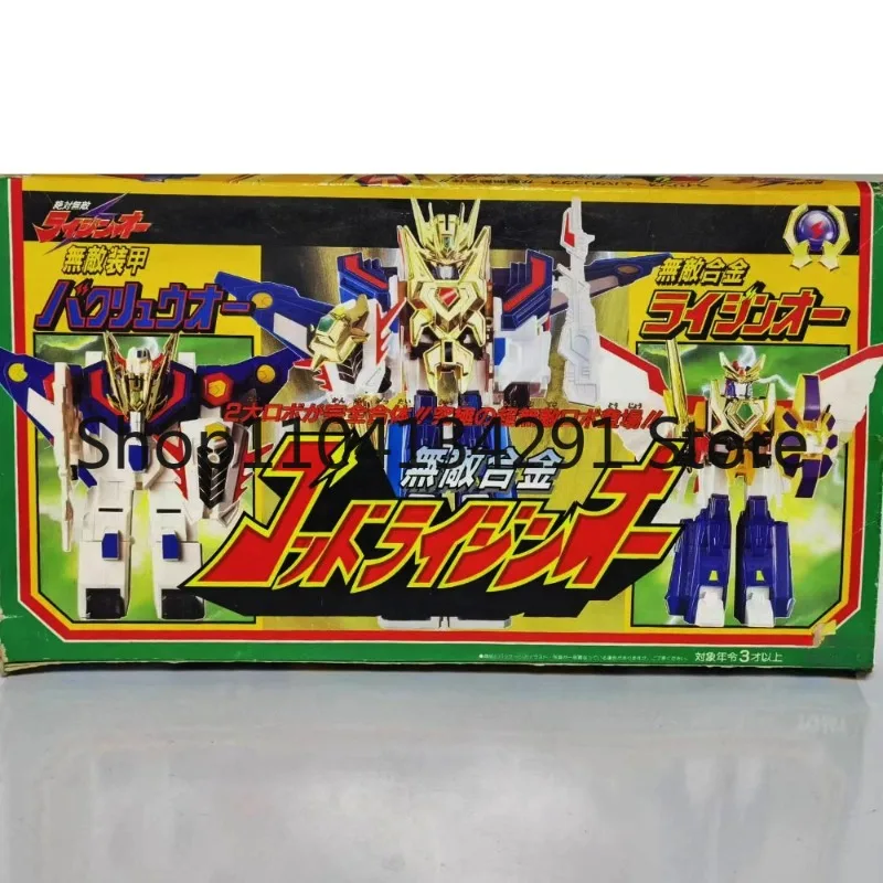 

Original Bandai Lion-Man-Phoenix Thunder King Chogokin Invincible Alloy Toy Model Collectible Birthday Gift