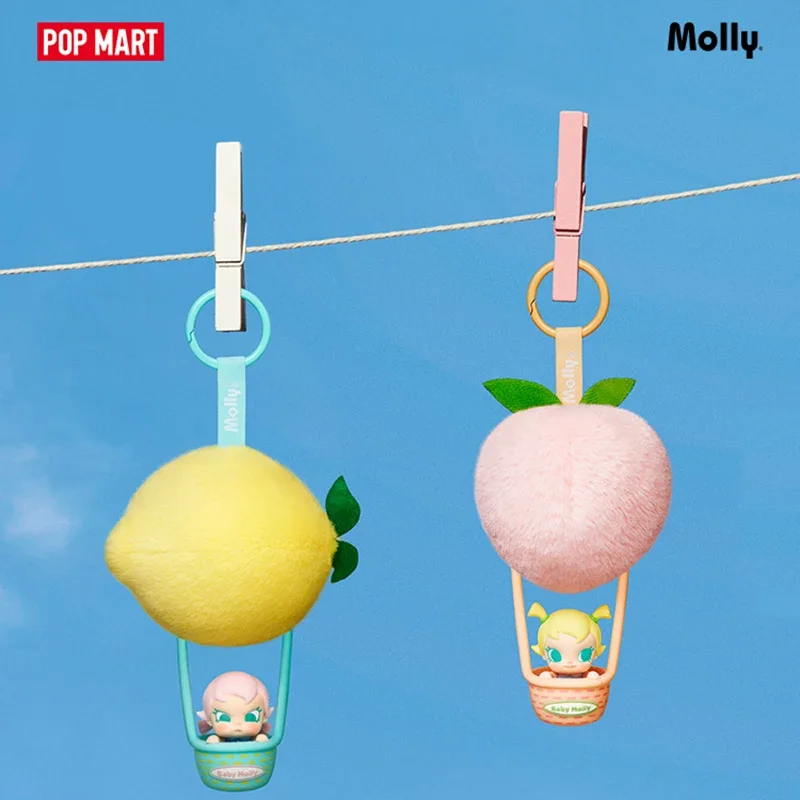 

POPMART Baby Molly фруктовый цветной ароматизированный саше с подвеской серии слепая коробка сумка для догадок оригинальные игрушки кукла милая аниме-фигурка