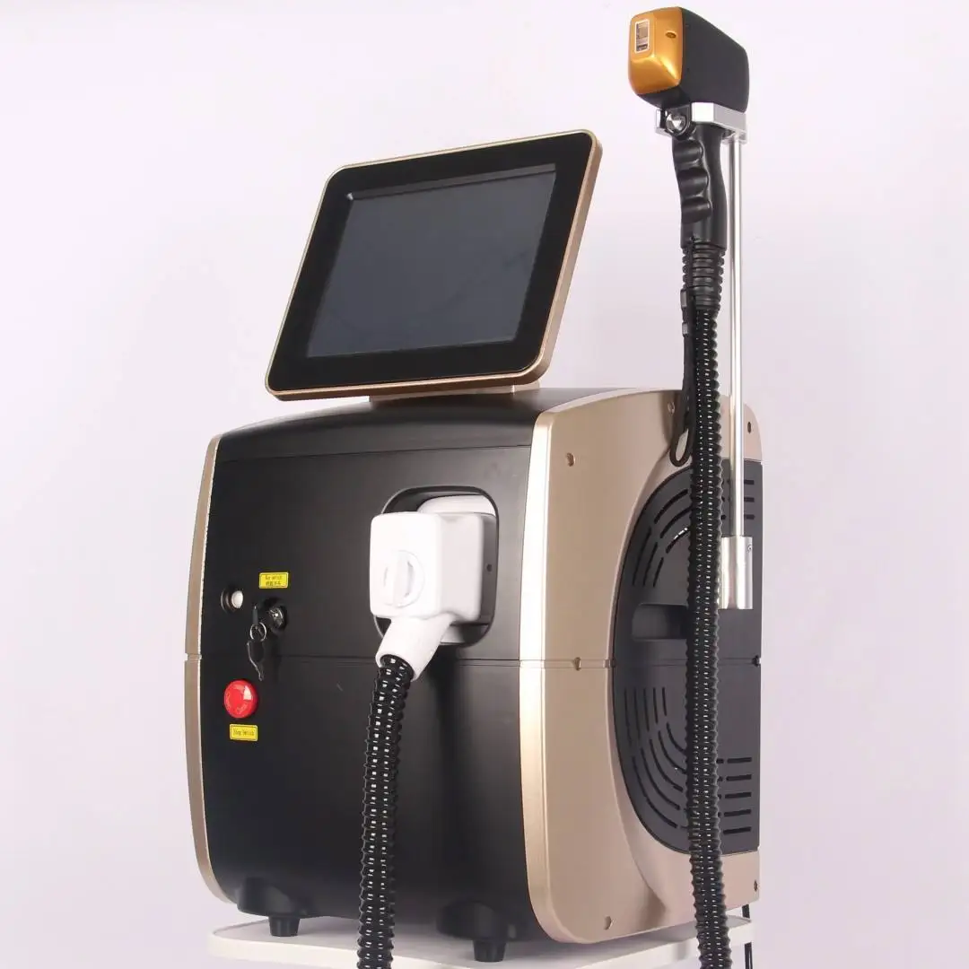 

Portable 808nm Diode Laser Hair Removal Machine 3 Waves Laser Equipment Permanent Epilation with Laser Hair Removal
