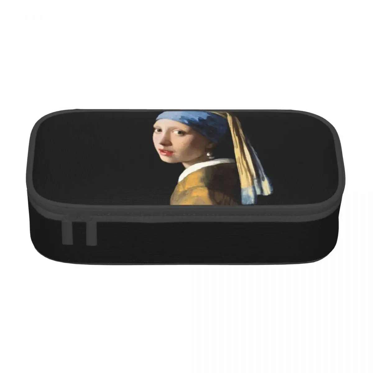 

Custom Girl With A Pearl Earring Pencil Case for Girl Boy Big Capacity Vincent Van Gogh Painting Pencil Box School Supplies