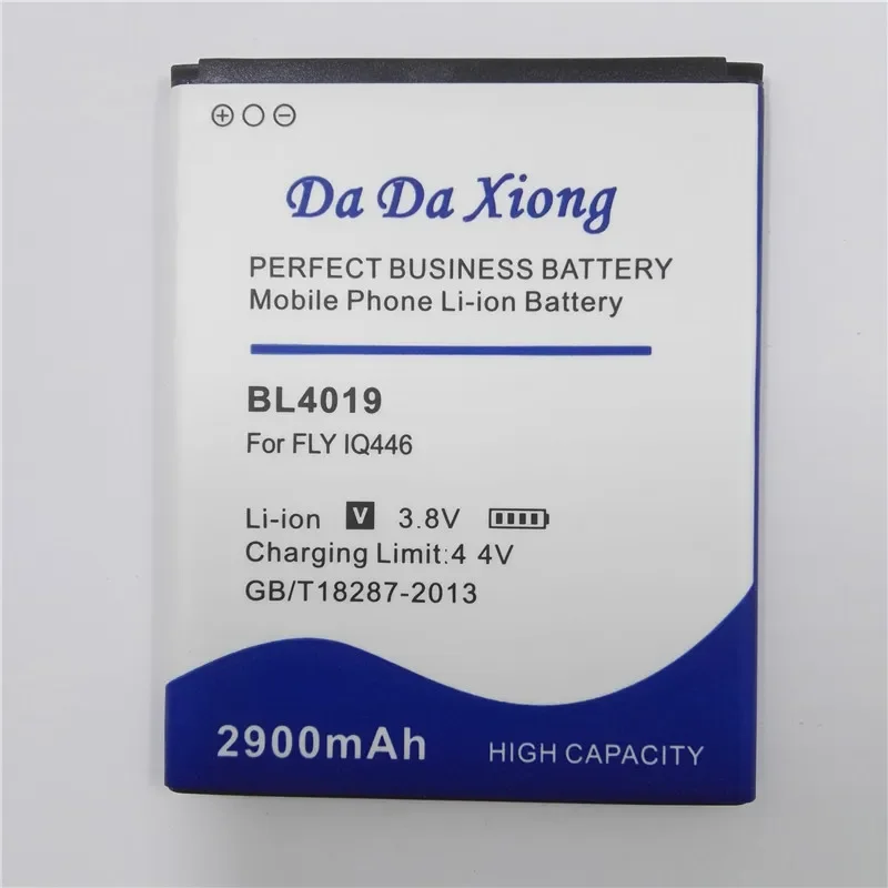 New 2900mAh BL4019 Li-ion Phone Battery For FLY IQ446 Replacement