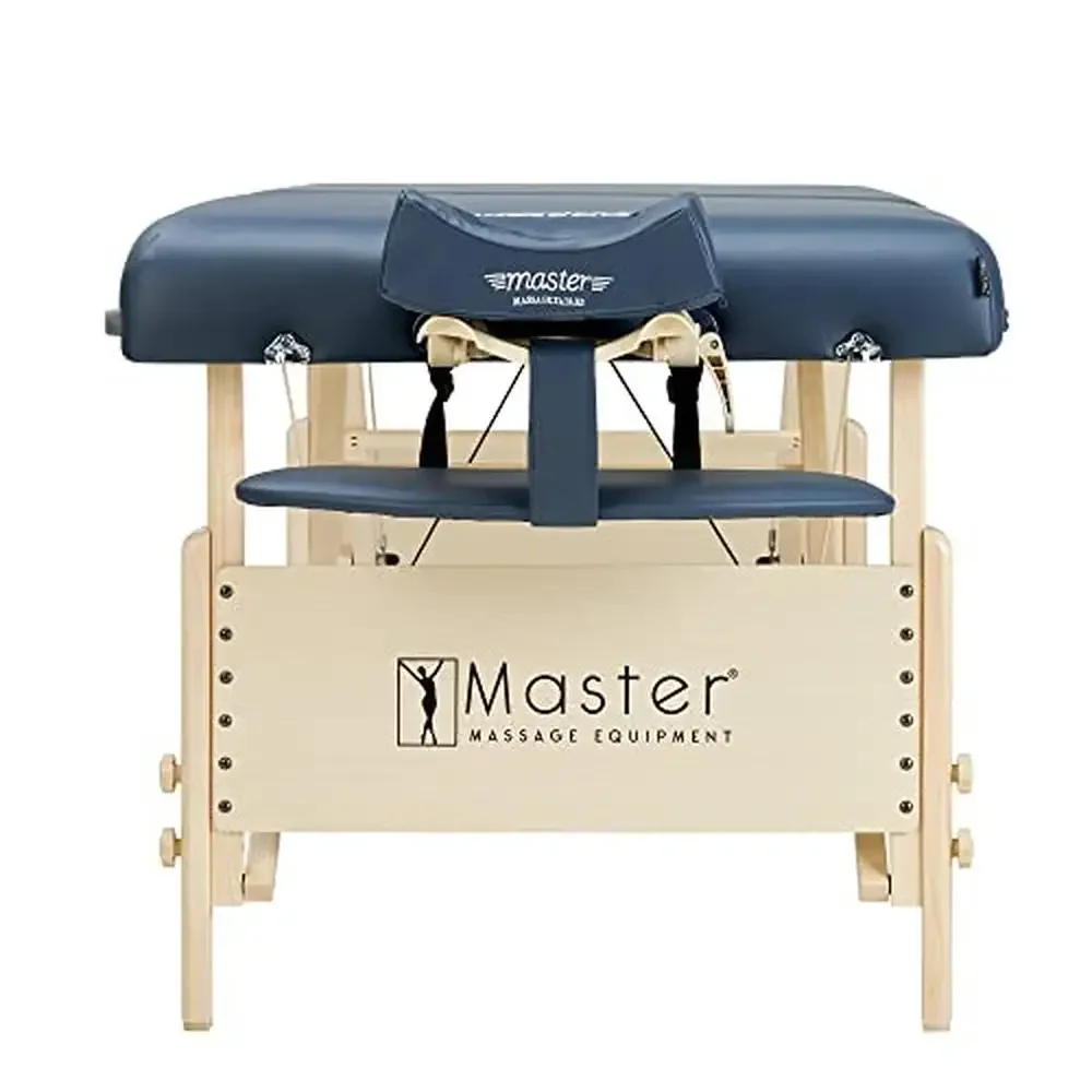 Adjustable Portable Massage Table Pro Package with 750lbs. Working Capacity and 3-Inch Foam Cushioning Therapists