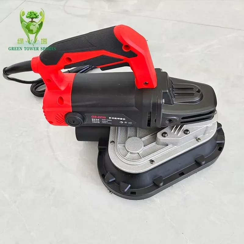 Factory Direct Supply Multi-Function Handheld Headed Concrete Floor Grinder Cleaner Three Head Grinding Machine