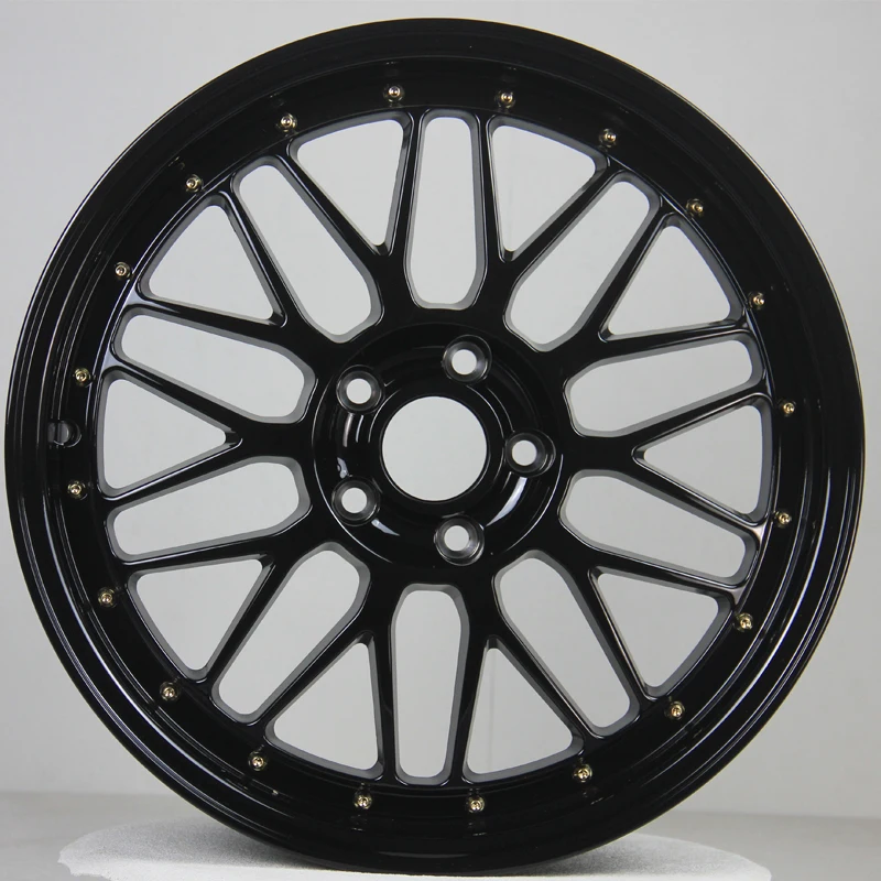 New 18-Inch Flow Formed Aluminium Alloy Wheels 5X114.3PCD Hyper Black Passenger Car Machined Lip Rims For HONDA For TOYOTA