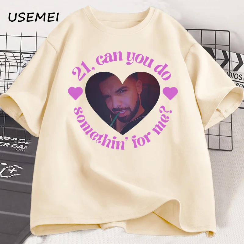 Rapper Drake T Shirt Do Yo Thang 21 Do Yo Thang Funny Meme T-Shirt Men's Hip Hop Vintage Short Sleeve Tee Shirt Male Clothes