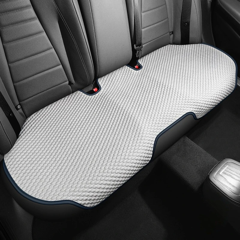 Pet-Friendly Universal Car Rear Seat Cushion Cover, High-Quality and Durable, Cool and Breathable for Summer, Comfortable for All Seasons, Easy to Install, Suitable for Most Sedans, Suvs, Pickup Trucks, Etc., a Must-Have for Pet Owners