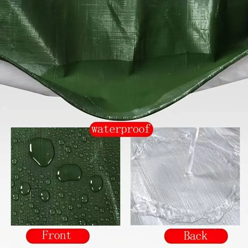 Lona impermeable exterior ripstop con ojales para toldo y sombra - imagen 4