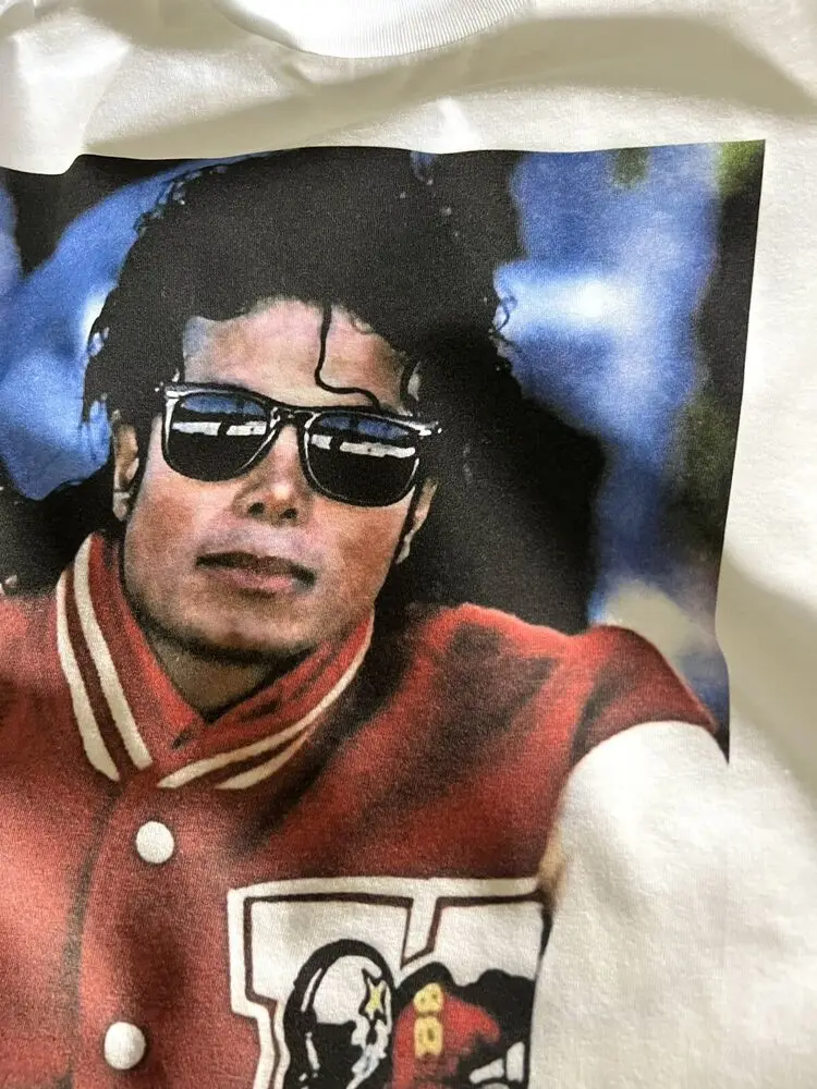 تي شيرت مايكل جاكسون للجنسين ، قماش بيلا ، للجنسين #3