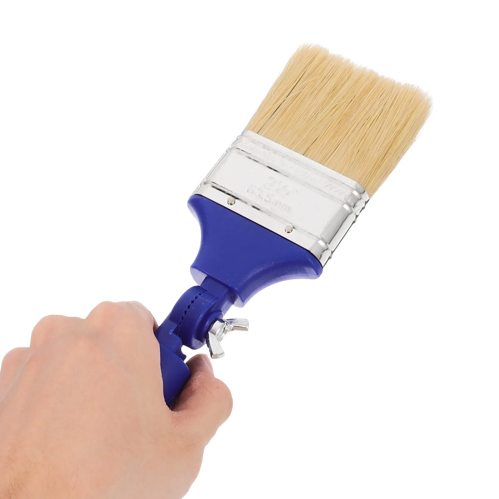 2.5 Inch Multifunctional Adjustable Paint Brush No Dead Angle Design Easy Clean Versatile for Oil Watercolor Acrylic Painting
