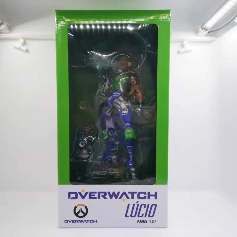 Overwatch Game Characters Model Toy OW Reaper Tracer Mercy Lucio Pharah Widowmaker Action Figure Collection Table Ornaments Gift