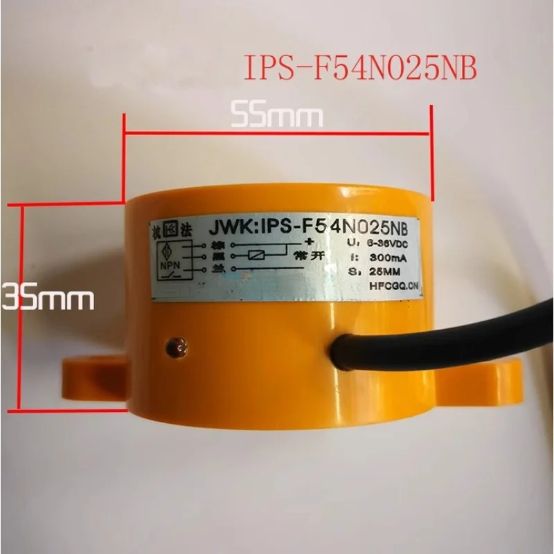1PCS FOR IPS-F54NO25B inductive proximity switch type BDE-55-D25NK DC 3wire
