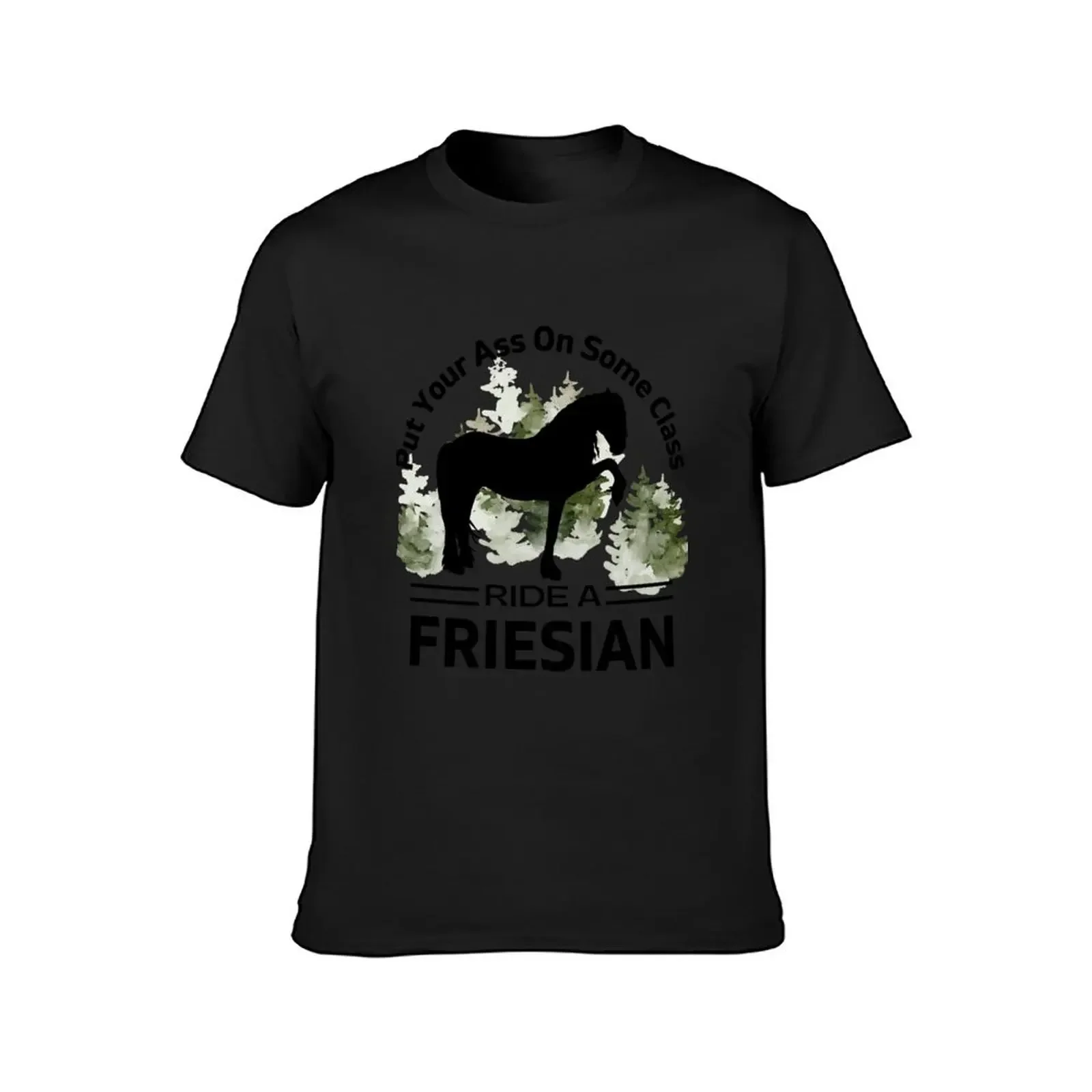 Ride a Friesian T-Shirt cute clothes new edition aesthetic clothes summer clothes mens