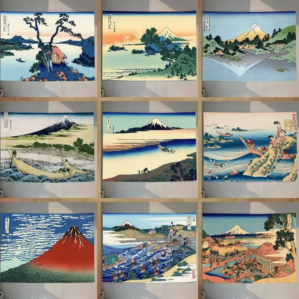 

H-Hokusai O-Ohara постер гобелен на заказ гобелен с цитатой настенное искусство персонализированный подарок домашний декор настенный