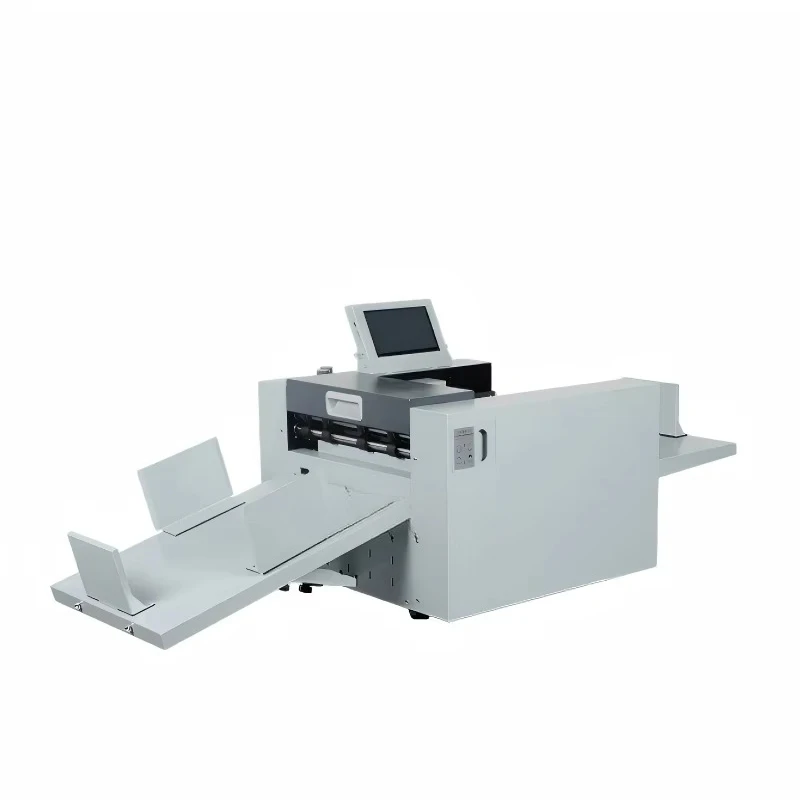 Post-processing automatic paper folding machine for brochure and catalogue production