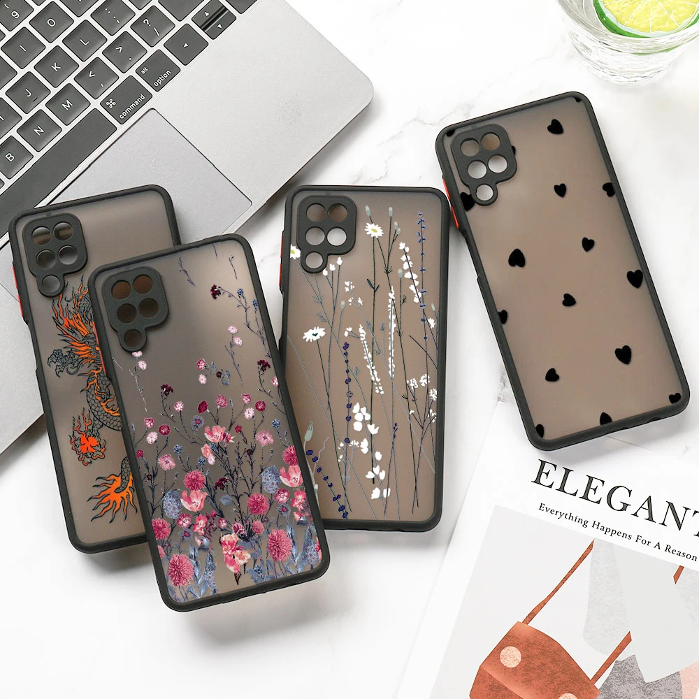 S24 Ultra Case For Samsung S24 Cases Galaxy S23 S22 Plus S21 S20 FE A55 5G A54 A53 A52 A35 A34 A33 A13 A22 A14 Shockproof Cover