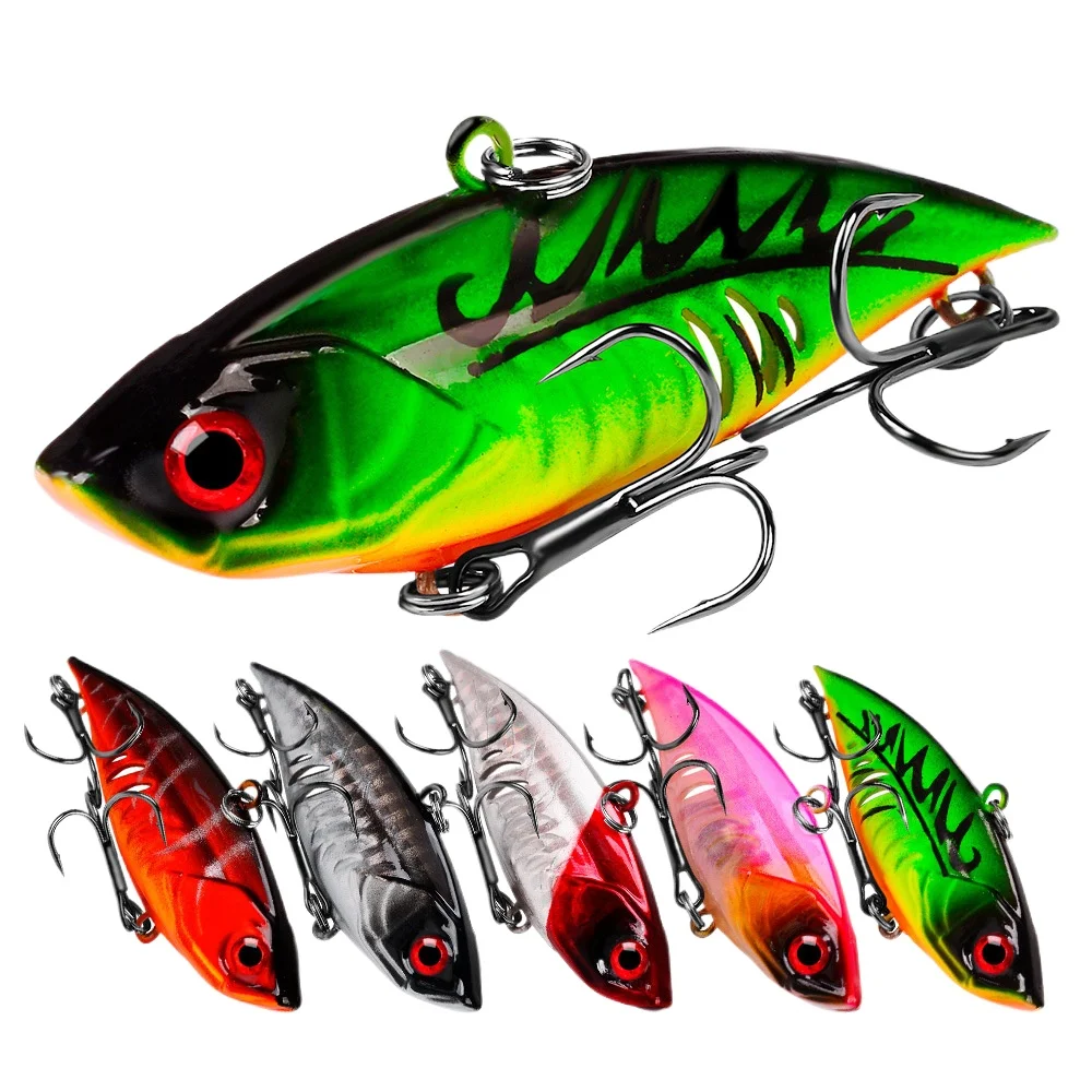 Luya Fake Bait Bionic Baits 6.5cm/11g Fish Lure Plastic VIB 