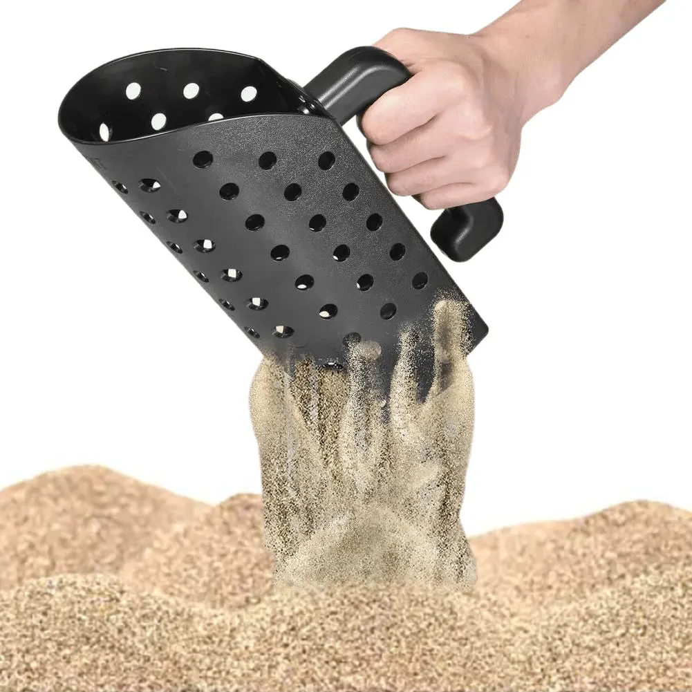 Sand Sifter Beach Shovel Sand Scoop ABS Plastic Metal Detector Sand Scoop Shovel Set for Beach Metal Detecting Accessories
