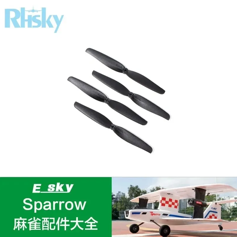 ESKY Sparrow RC Plane Spare Parts Motor Propellers Servo Charger Remote Controller Landing Gear Canopy Wing Bracket Motor Etc.