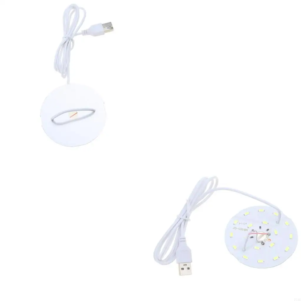 Panneau lumière LED rond réglable Light 5V USB DIY MAIN ARTICLE 77JC