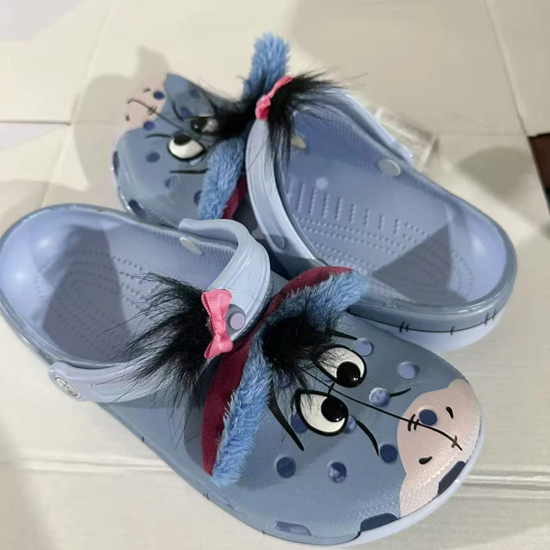 الجديد في المخزون ديزني دونكي سلسلة النعال الطرفية إيفا خفيفة للغاية باطن لينة أحذية مريحة متعددة الاستخدامات للبنين والبنات
