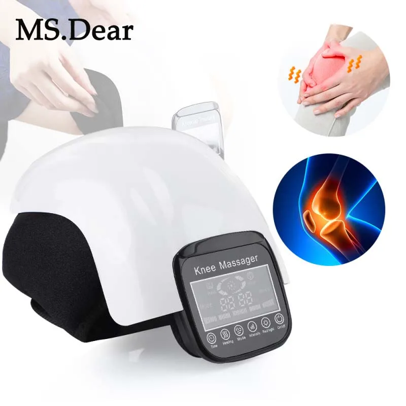 

Electric Heating Knee Pad Air Pressotherapy Massager Leg Joint Infrared Therapy Arthritis Pain Relief Knee Temperature Massage