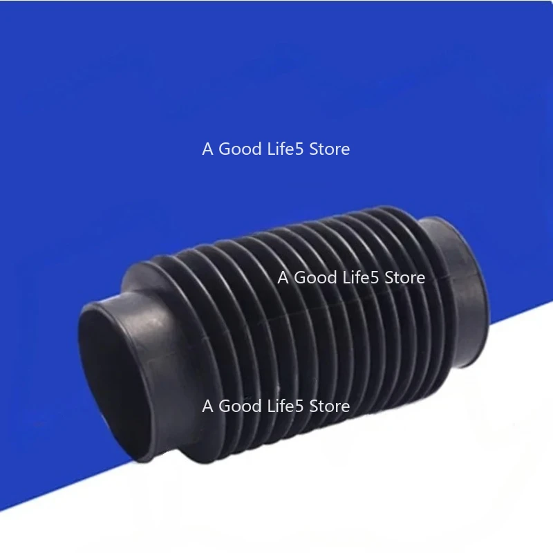 

Apply To Machinery Black Rubber Flexibility Corrugated Sleeve Bellows Inner Diameter 30mm 40mm 50mm 70mm 80mm 1PC