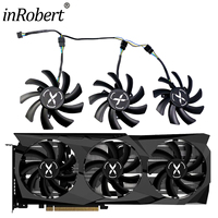 T129215SU Cooling Fan Replacement For XFX RX 6700xt Speedster SWFT Graphics Card Replacement Fan