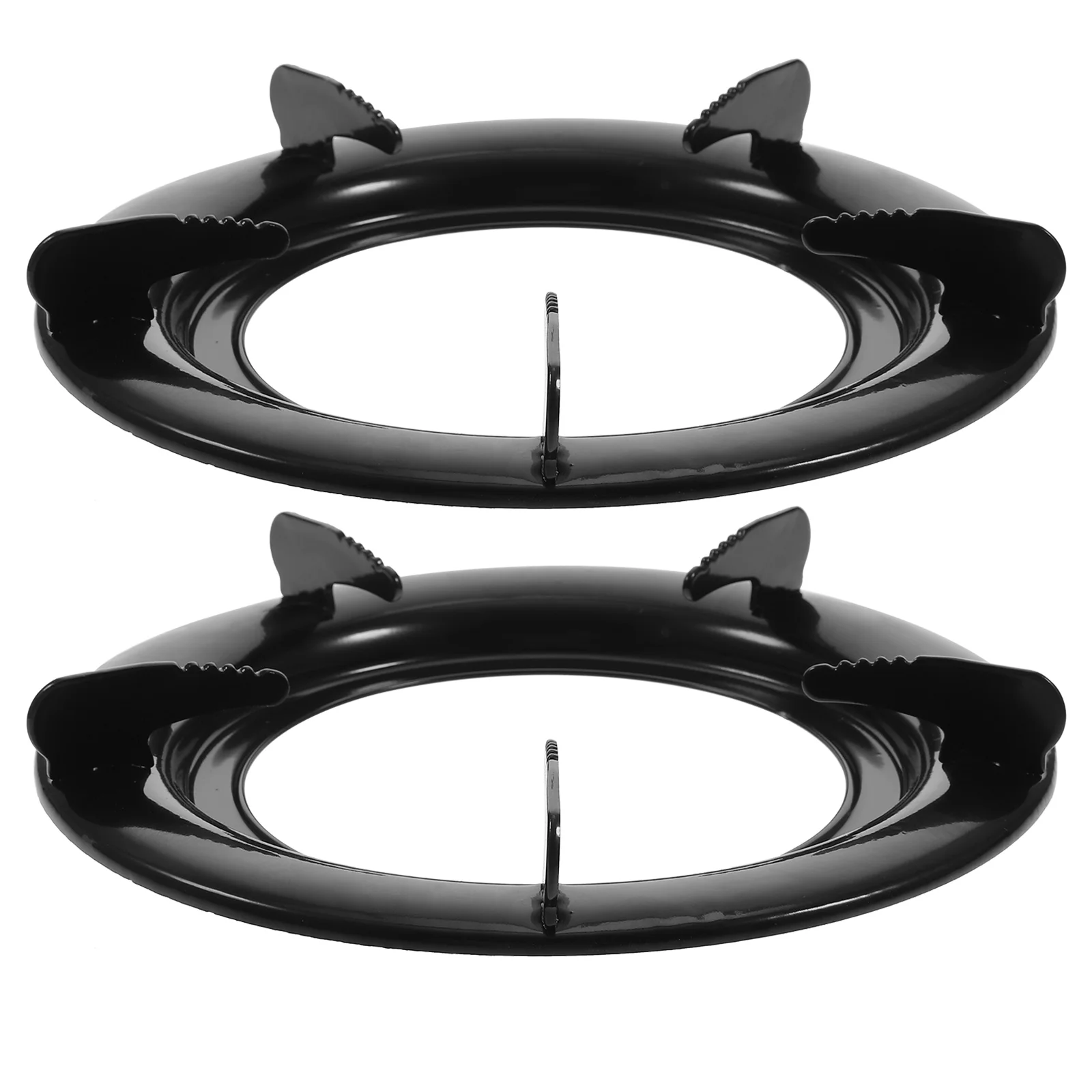 

2 Pcs Five- Claw Wok Rack Gas Stove Bracket Universal Ring Grilling Accessories