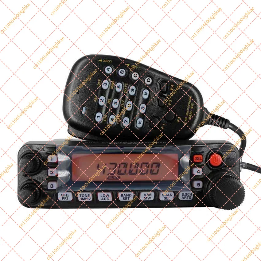 High-power UV Dual Band Car Radio Detachable Faceplate Off-road Outdoor Vehicle Transceiver