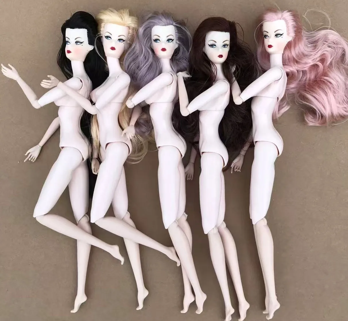 1/6 Copy ST Doll Heads with MENGF Super White Body Little Defects Full Doll Toy Figure for Girls Collectible Christmas Gift